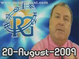 RussellGrant.com Video Horoscope Pisces August Thursday 20th