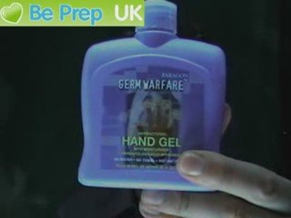 Hand gel kills 99.99% bacteria applicator style.