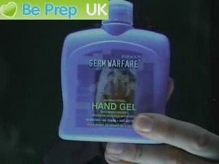 Hand gel kills 99.99% bacteria applicator style.