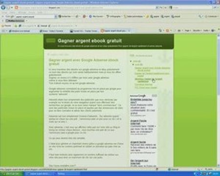 Comment gagner argent rapidement ebook gratuit adsense ebay