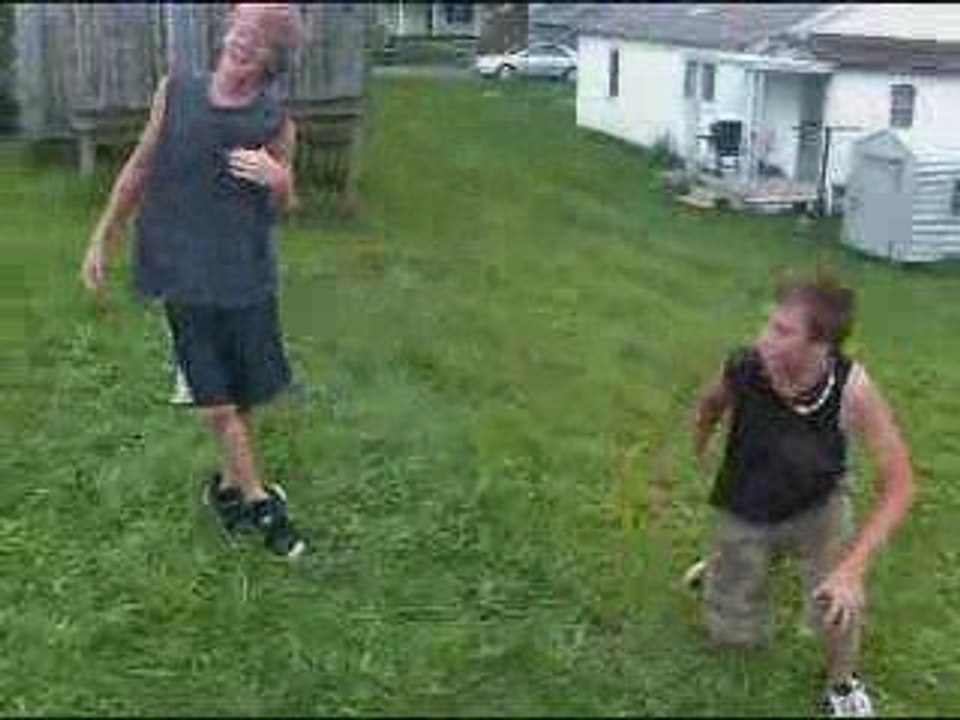back yard fight