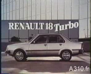 Pub francaise R18 Turbo