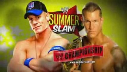 WWE SummerSlam - Orton VS Cena
