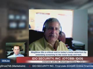 Michael Goldberg, CEO of IDO Security, Inc. Aug 3, 2009