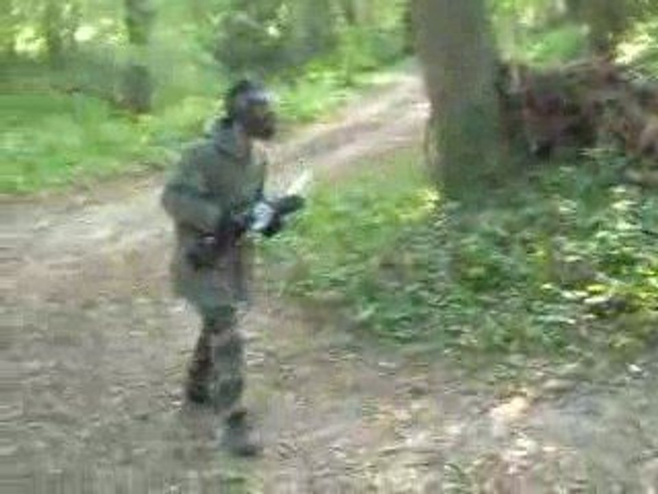 partie de paintball