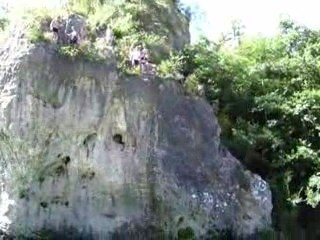 saut dans les gorges du tarn
