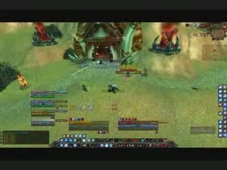 Elemental specced shaman demju fragging all day long