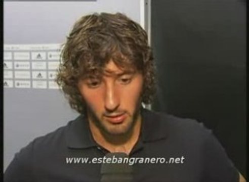 Granero - despues del partido contra Borussia (19.08.09)