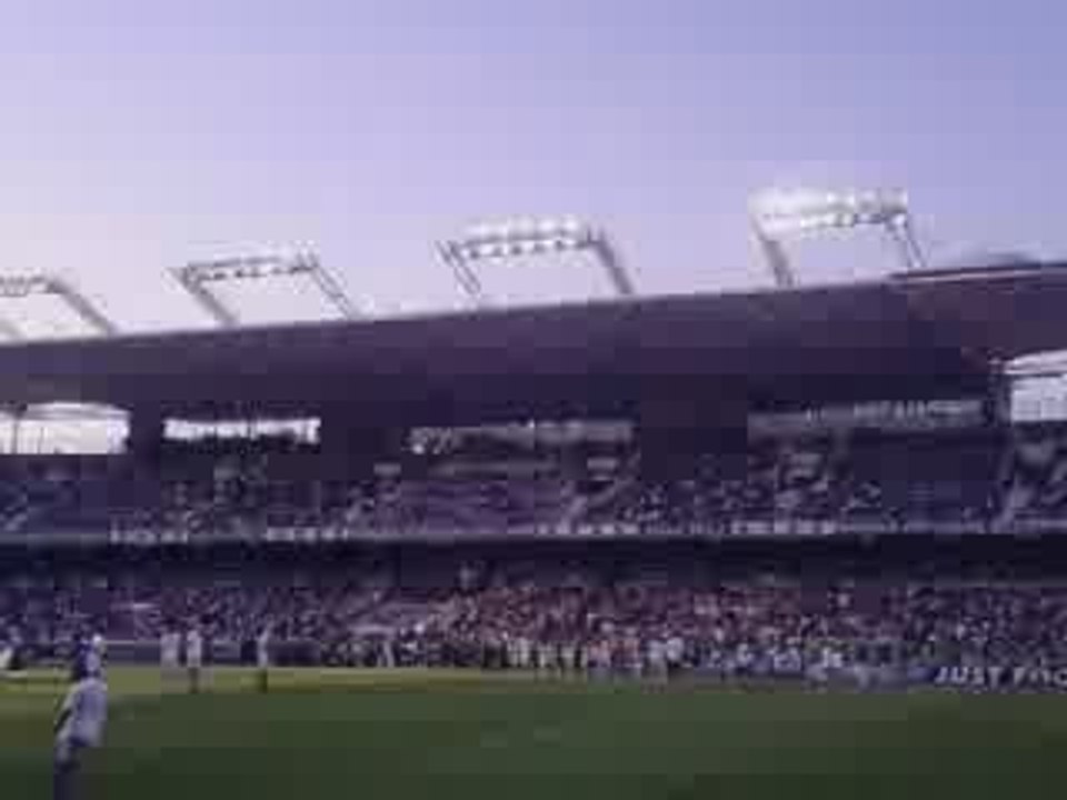 Echauffement TFC-OL 2008-2009