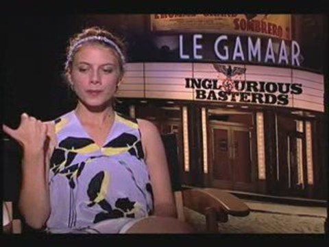 Interview de Mélanie Laurent à propos d'Inglourious Basterds