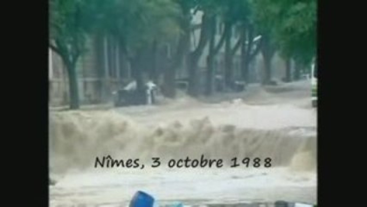 INONDATIONS A NIMES