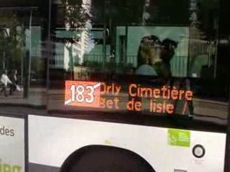 Girouette latérale à diodes Lion's City G RATP