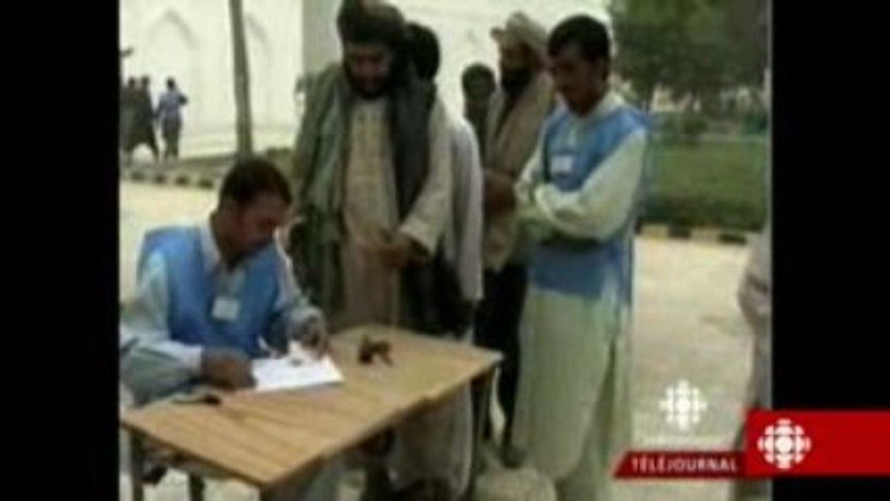 Premières élections présidentielles en Afghanistan