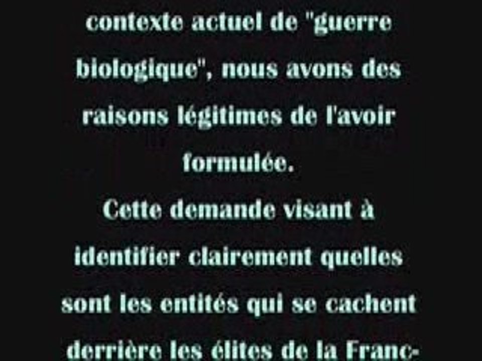 Action pénale en France: suite (H1N1)