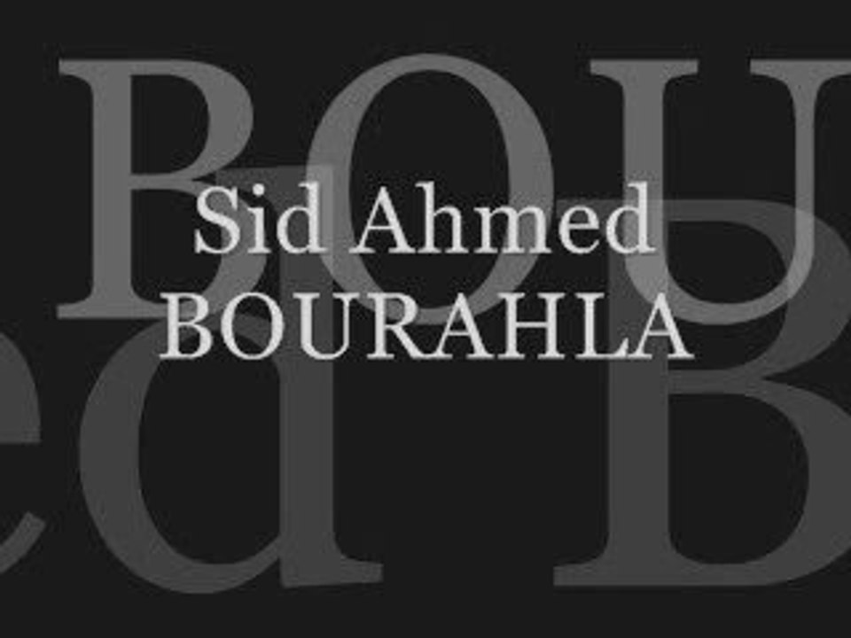 Sid Ahmed BOURAHLA - Meknassia 1