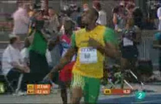 Usain Bolt 200m 19''19 Record du monde !!