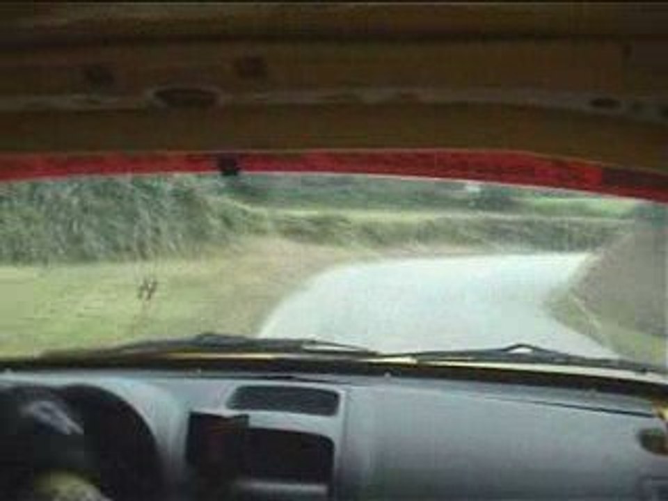 course de cote de montaigu 2009 en clio rs f2000