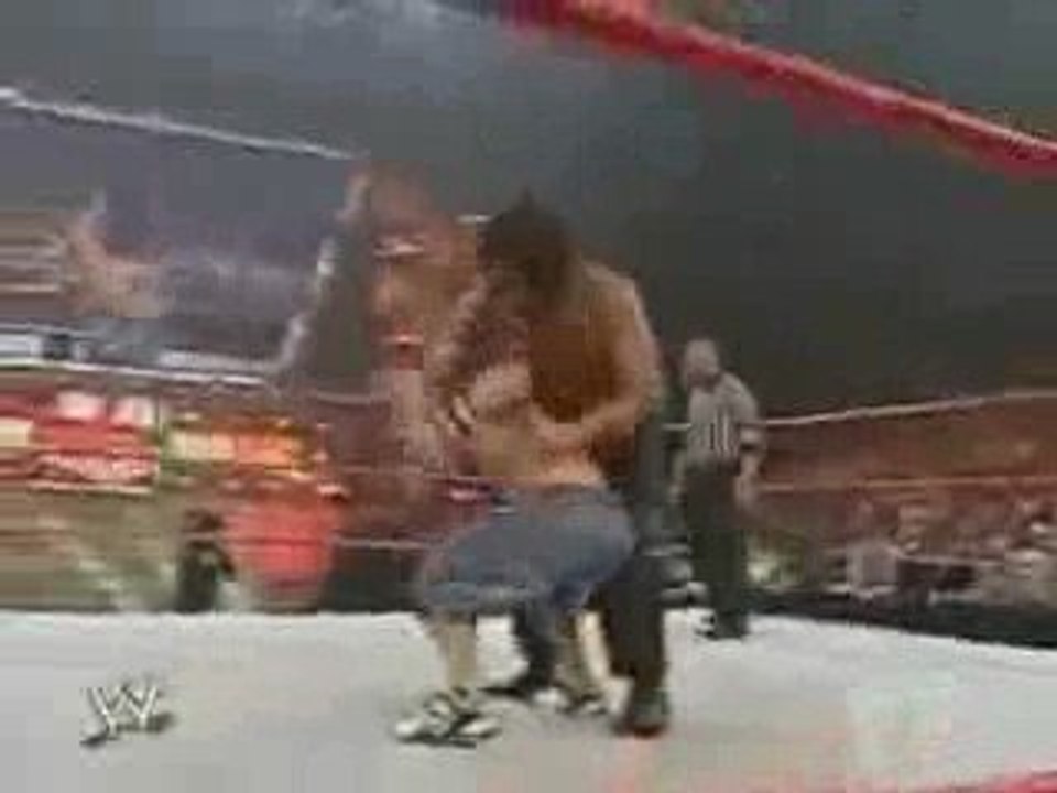 john cena vs great khali vs umaga
