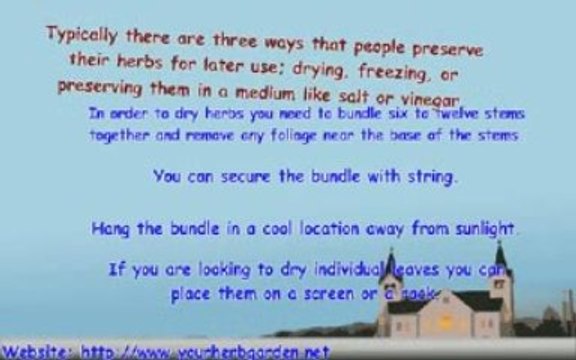 Using Herbs from a Home Herb Garden