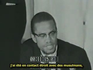 MALCOLM X - L'Islam peut éradiquer le racisme en Amérique