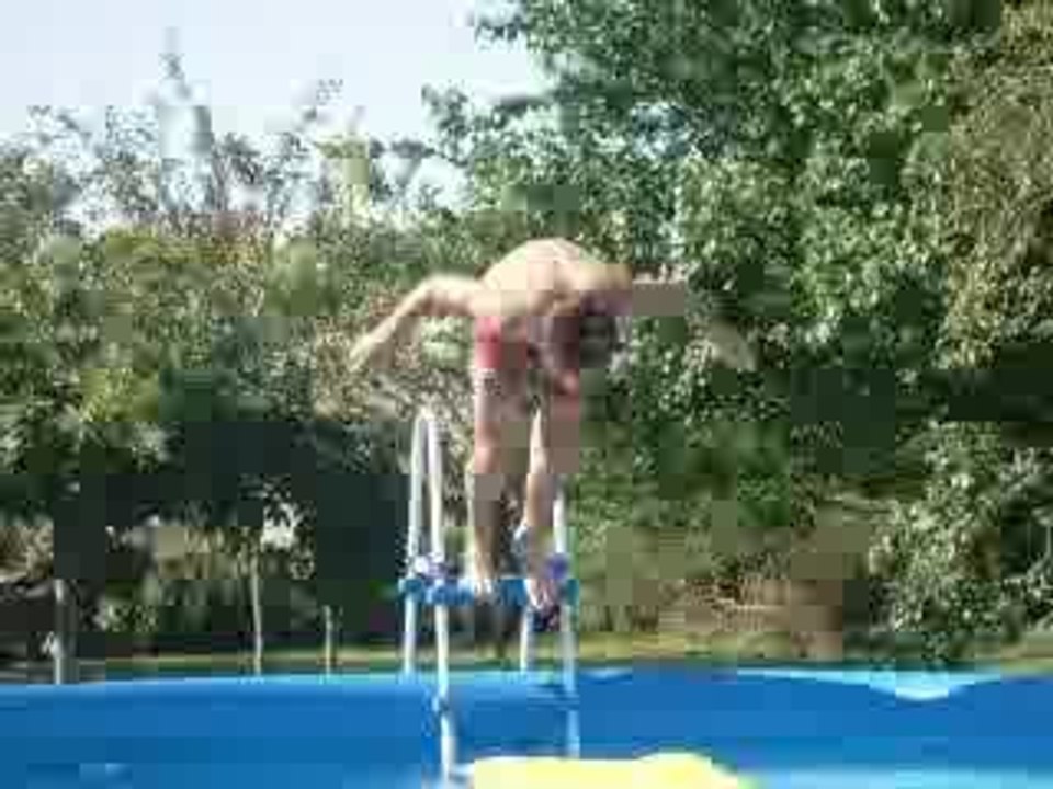 Swanton bomb in the pool