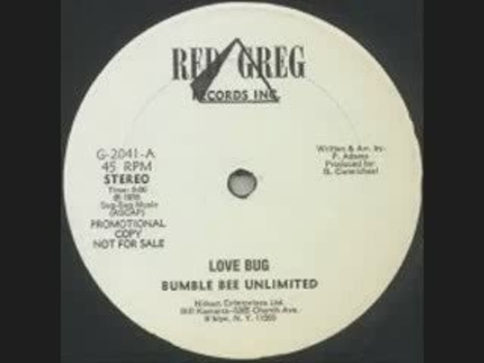 70's disco music, BumbleBee Unlimited - Love Bug 1976