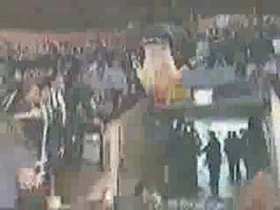 WWE-Jeff Hardy Does a Swanton Bomb Off The Roof At Survivor