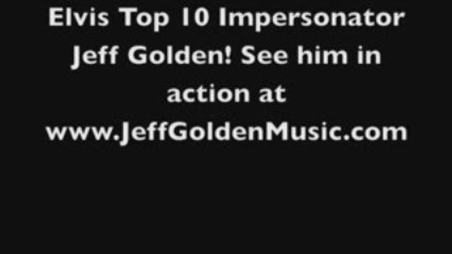 Hire Elvis Impersonator jeffgoldenmusic.com