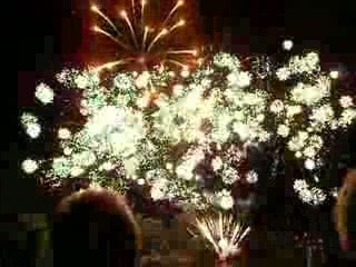 Feu d'artifice de la Roche de glun 15/08/09