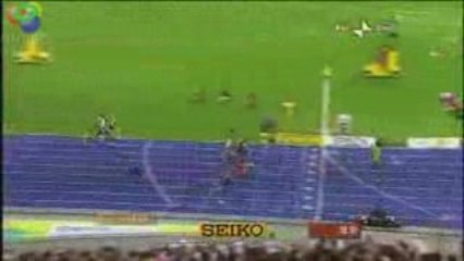 Bolt e il suo record di 19,19 sui 200 metri (Berlino 2009)