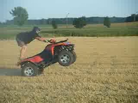 Weeling en TRV 1000 arctic cat