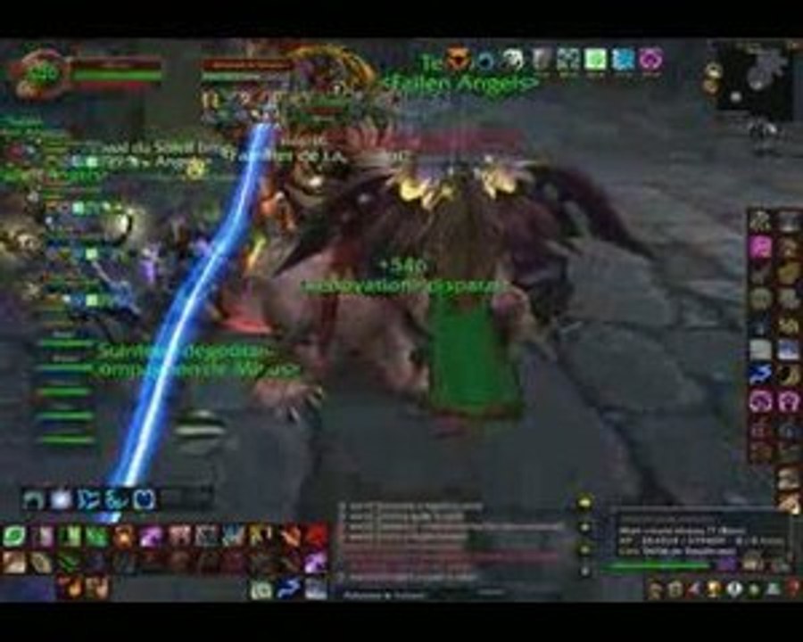 fallen angels VS Attumen le veneur et minuit