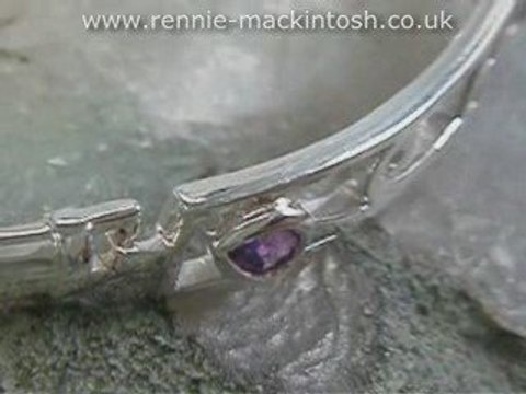 Rennie Mackintosh bangle DWA326m3 Sterling silver