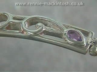 Rennie Mackintosh bangle DWA327m1 Sterling silver