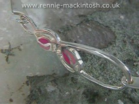 Rennie Mackintosh bangle DWK113m1 Sterling silver