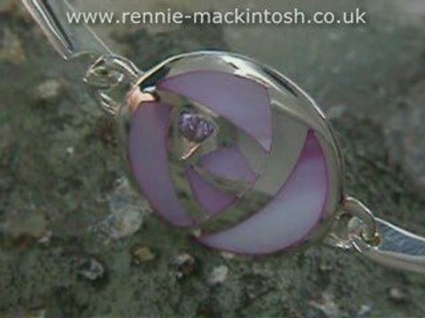 Rennie Mackintosh bangle DWK119m1 Sterling silver