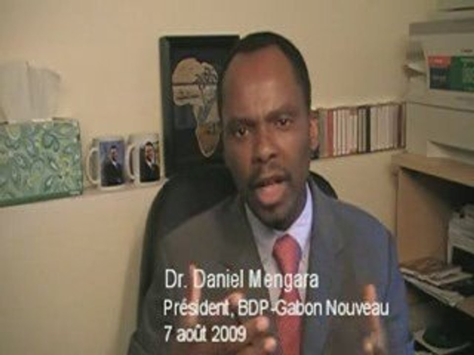 Mengara demande le départ en exil d’Ali Bongo Ondimba