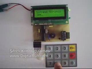 Şifreli Kilit Uygulaması - DigitalRuh.com