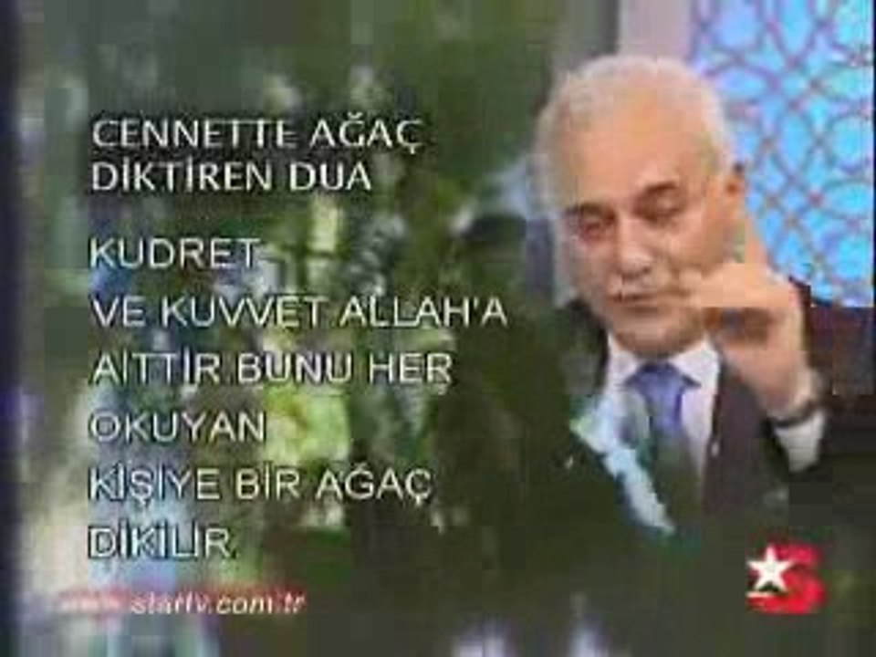 cennete agac diktiren dua - NihatHatipoglu.Org
