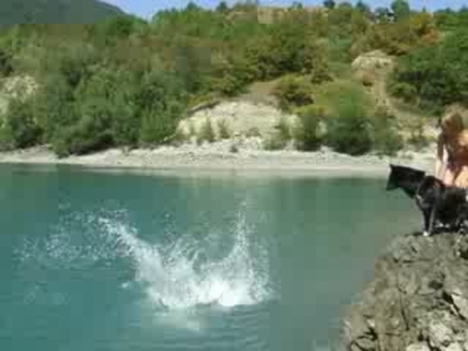 sauts de chiens à monteynard