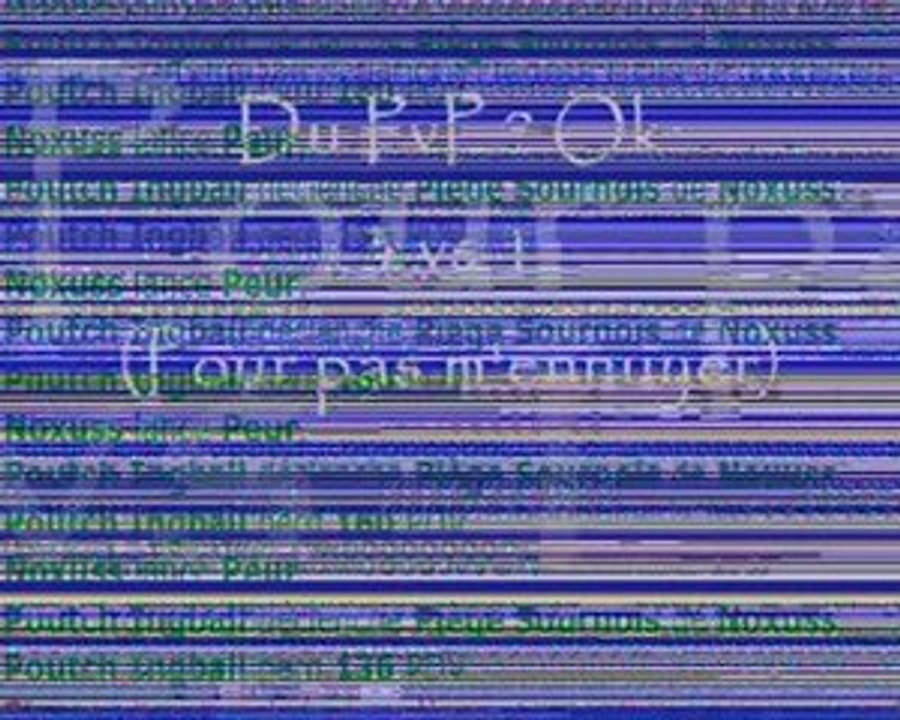 [Dofus/Allister] Noxuss Sram terre lvl 116