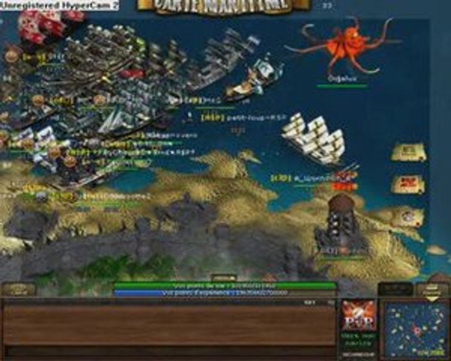 destruction de l'ile des HOA en 8/4