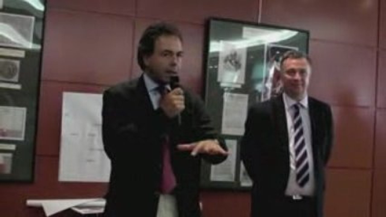 Visite du Rectorat de Reims - Luc Chatel - 21 août 2009