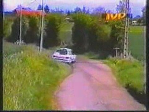 Sortie Laurent Sénécal CLIO Maxi rallye du Muguet