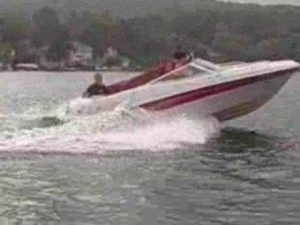 Bobby Jr. Watewr Skiing on Highland Lake-Summer Fun!