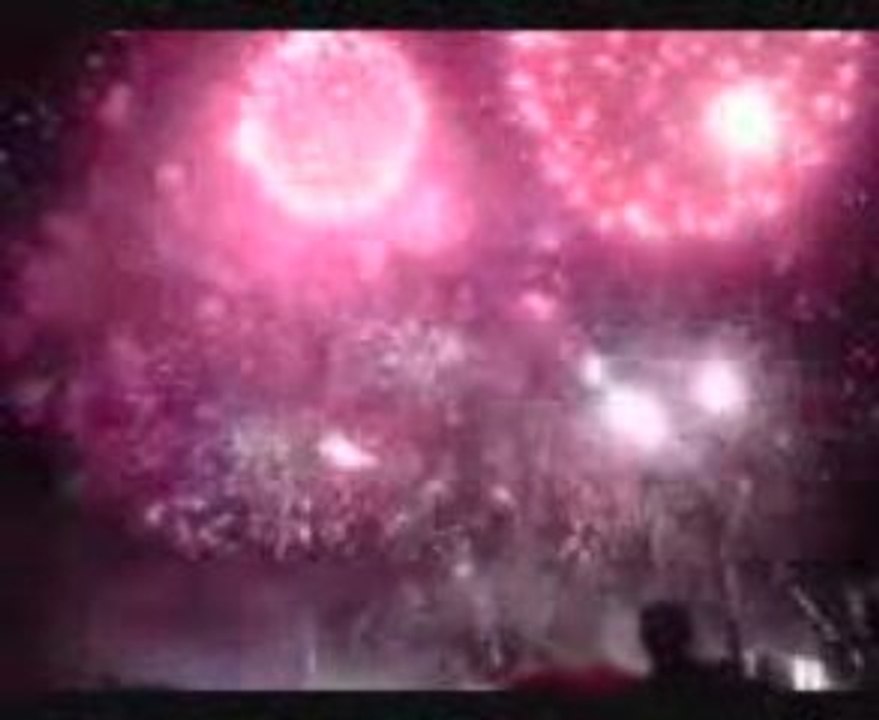 Feu d'artifice a Monteux