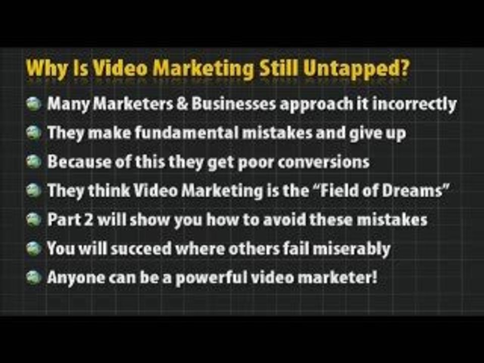 Video Marketing - Learn How to Make $32,000 Monthly (Pt 1)