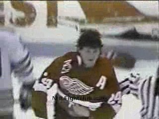 Bob Probert vs Jay Wells Red Wings vs Rangers