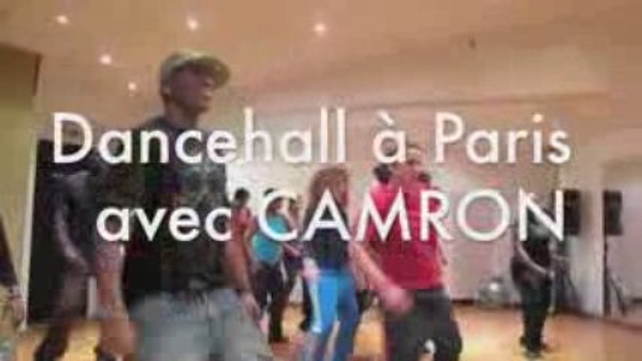 Cours de dancehall avec CAMRON