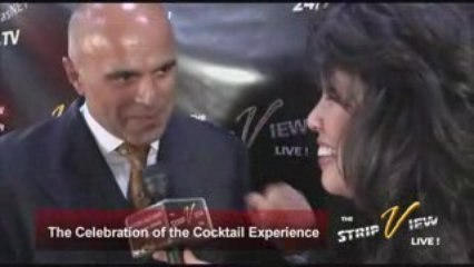 Tony Abou-Ganim on the Red Carpet in Las Vegas - VegasNET.TV